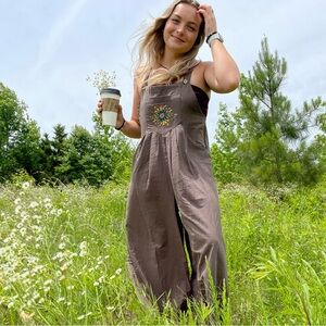 Natural Life overalls jumpsuit Small Worn once for photos. Like New!